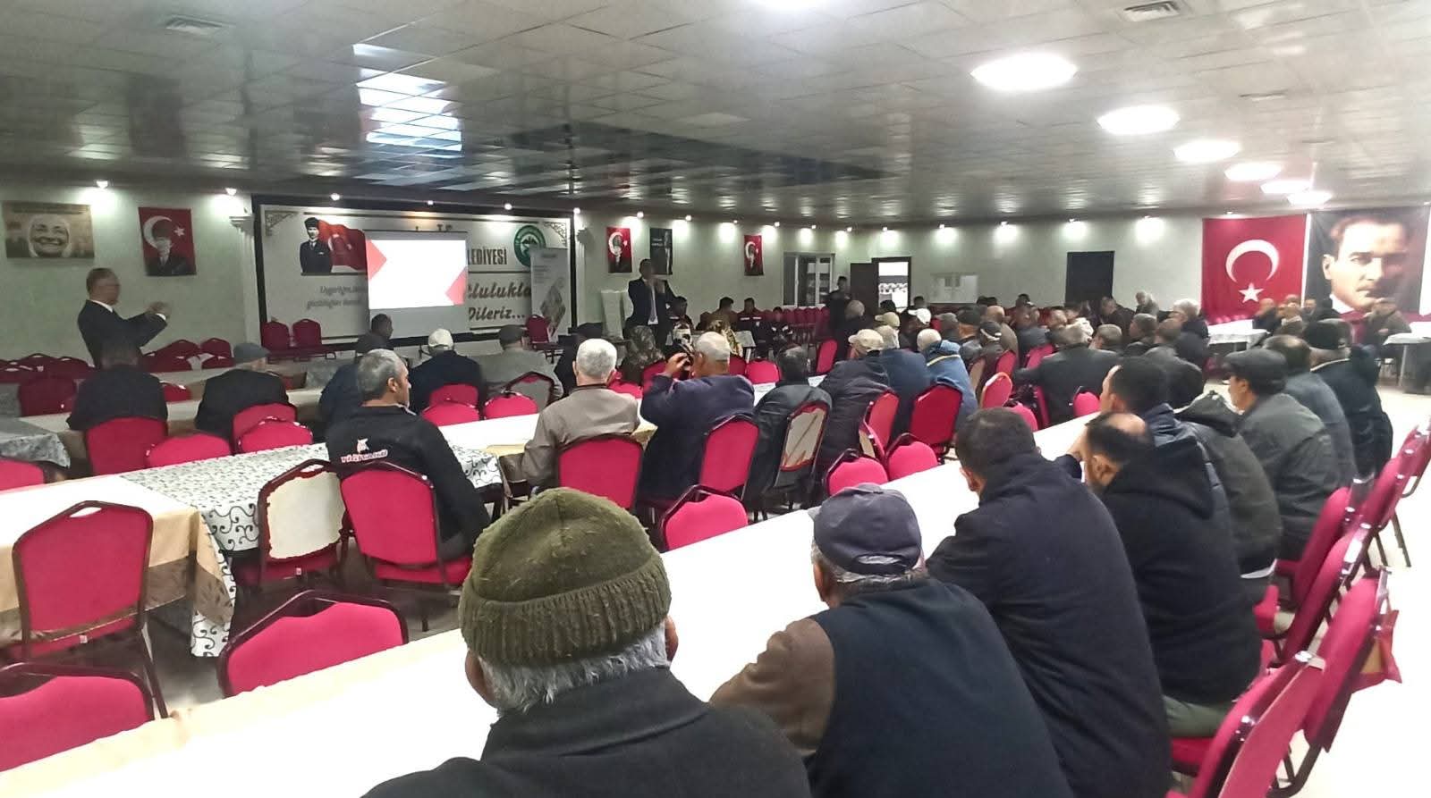 Sultandağı’nda Don Zararıyla Mücadele Toplantısı Düzenlendi