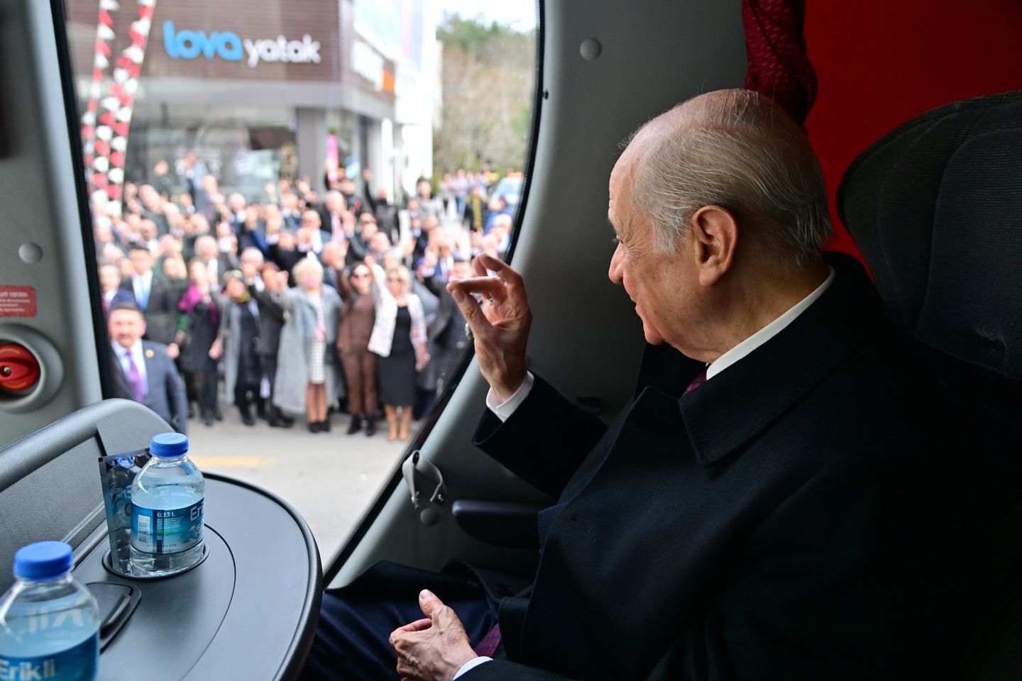 MHP Genel Başkanı Devlet Bahçeli ve Turgut Altınok, Ankara'da seçim çalışmalarına start verdi.