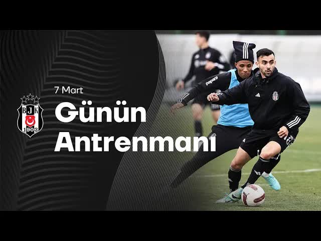 Beşiktaş, Gaziantep FK maçının hazırlıklarına devam ediyor