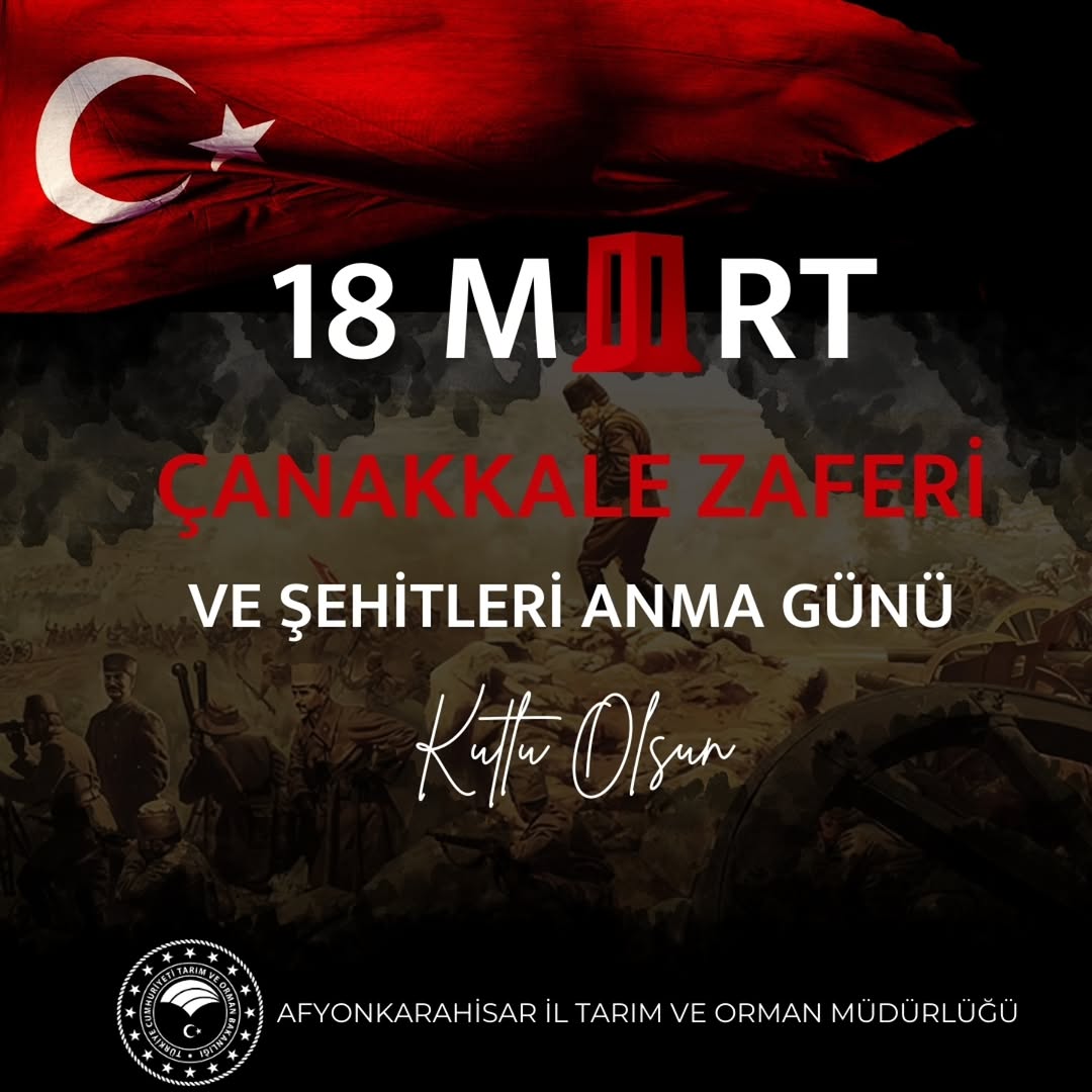 18 Mart Çanakkale Zaferi ve Şehitleri Anma Günü Kutlu Olsun ????????