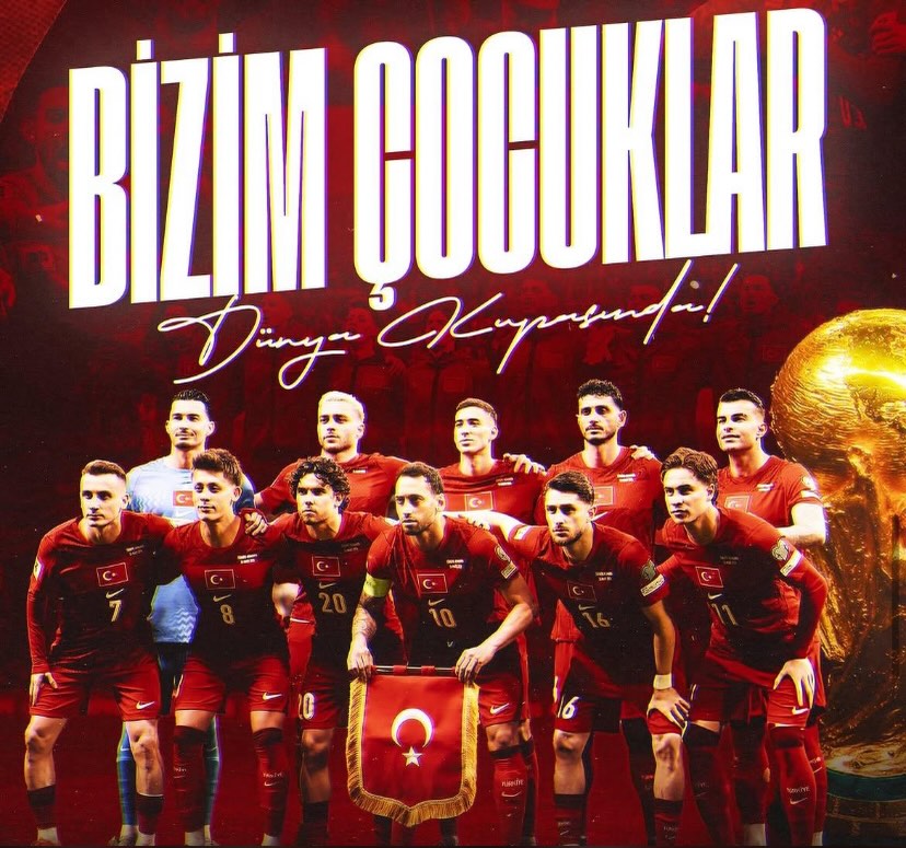 A Milli Futbol Takımı, 2026 FIFA Dünya Kupası'na Katılma Hakkı Kazandı