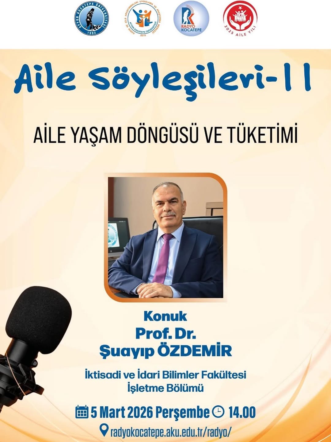 Afyon Kocatepe Üniversitesi'nde Bugün: Aile Söyleşileri-11