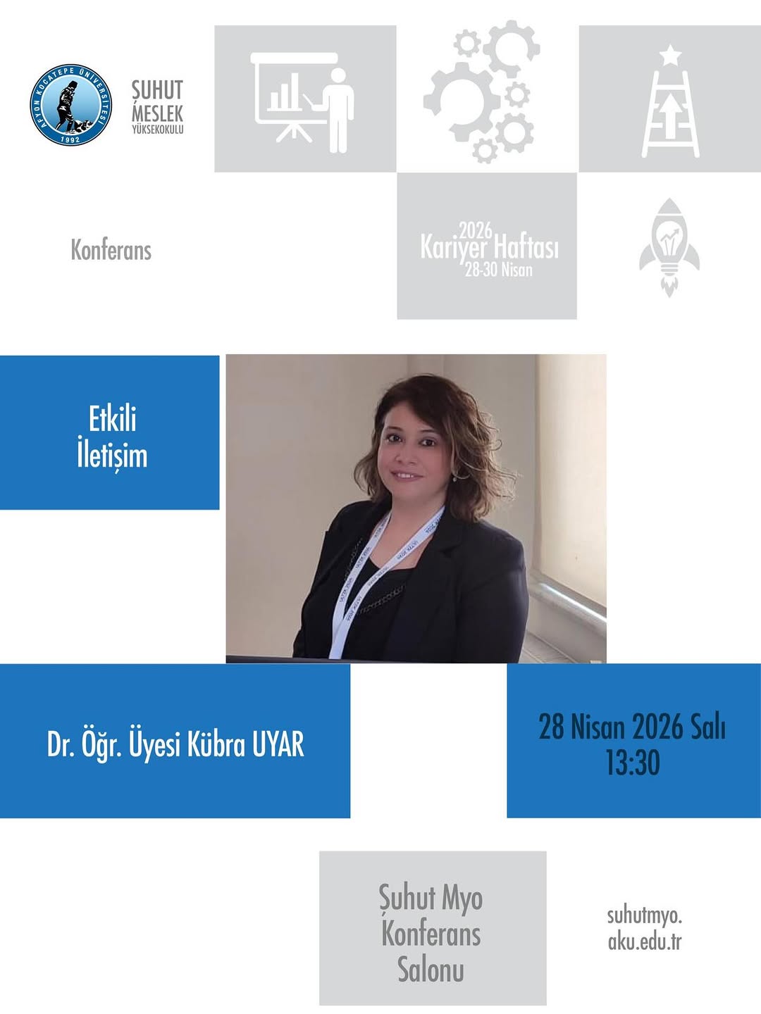 Afyon Kocatepe Üniversitesi'nde Bugün: Etkili İletişim Semineri