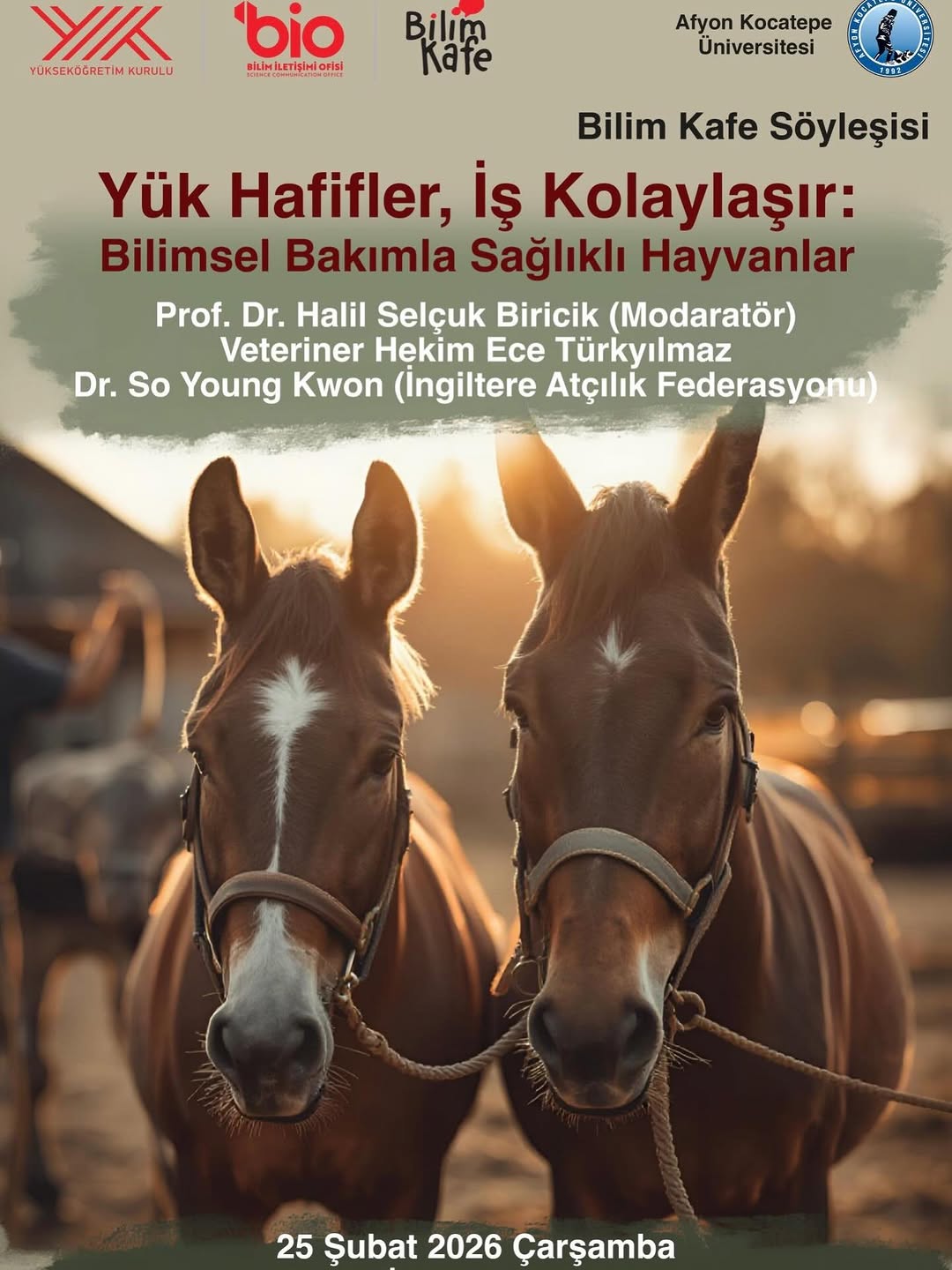 Afyon Kocatepe Üniversitesi'nden Bilimsel Bakım Eğitimi