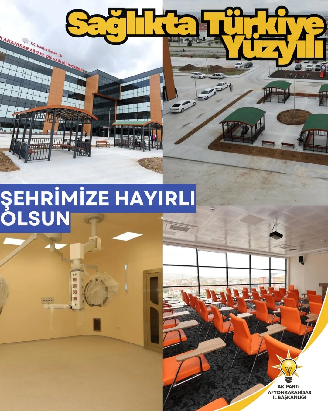 Afyonkarahisar'a Sağlık Alanında Büyük Katkı Sağlayacak Yeni Ağız ve Diş Sağlığı Hastanesi Hizmete Açıldı