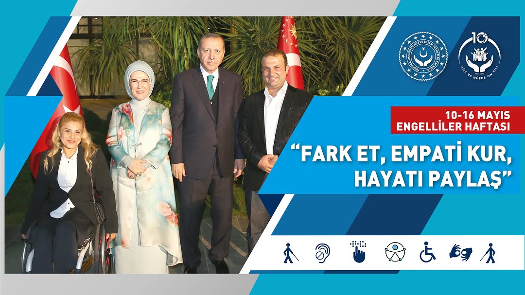 Afyonkarahisar Aile ve Sosyal Hizmetler İl Müdürlüğü Engelliler Haftası Paylaşımı