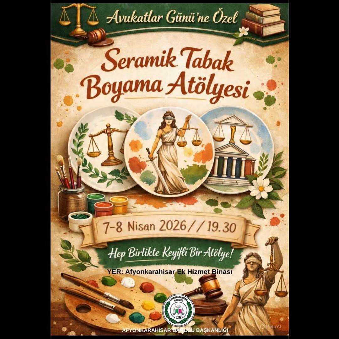 Afyonkarahisar Barosu'ndan Avukatlara Özel Etkinlik!