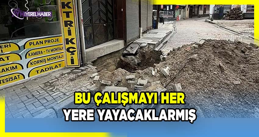 Afyonkarahisar Belediyesi'nden Kocatepe Gazetesi Önünde Yapılan Kazı Çalışması Hakkında Açıklama