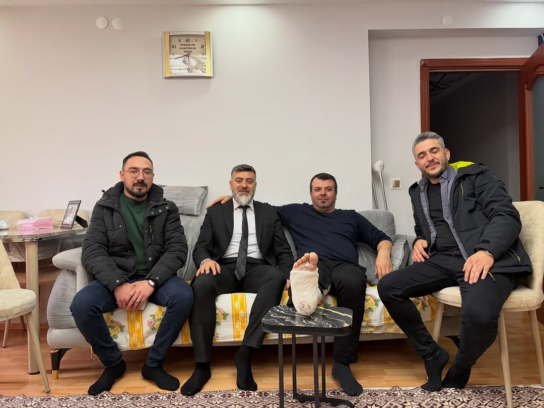Afyonkarahisar Berberler ve Kuaförler Esnaf Odası'ndan Geçmiş Olsun Ziyareti