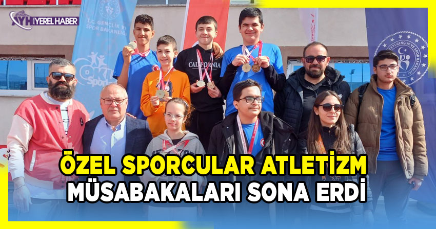 Afyonkarahisar'da Okul Sporları Özel Sporcular Atletizm Müsabakaları Tamamlandı