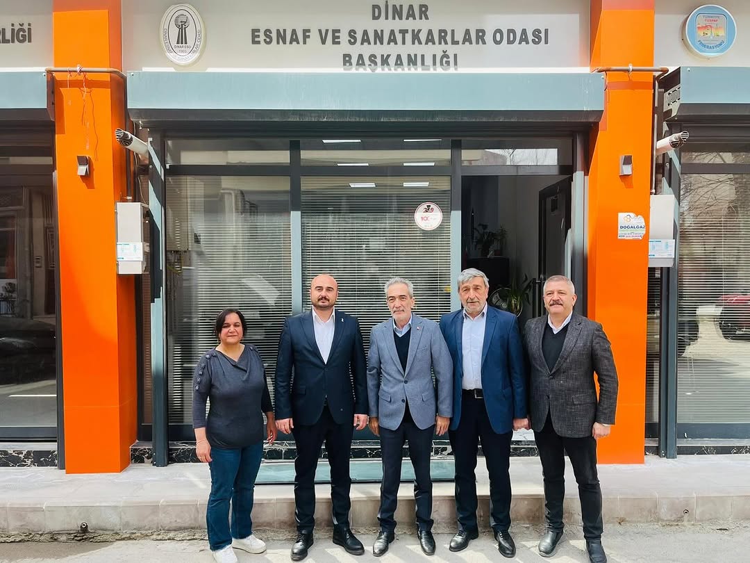 Afyonkarahisar Esnaf ve Sanatkarlar Odaları Birliği'nden Ramazan Bayramı Ziyareti