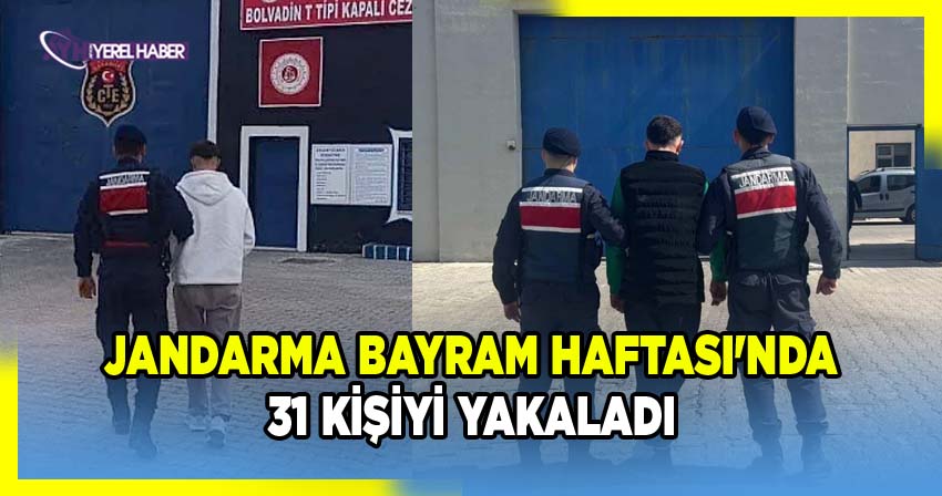 Afyonkarahisar İl Jandarma Komutanlığı 31 Aranan Şahsı Yakaladı