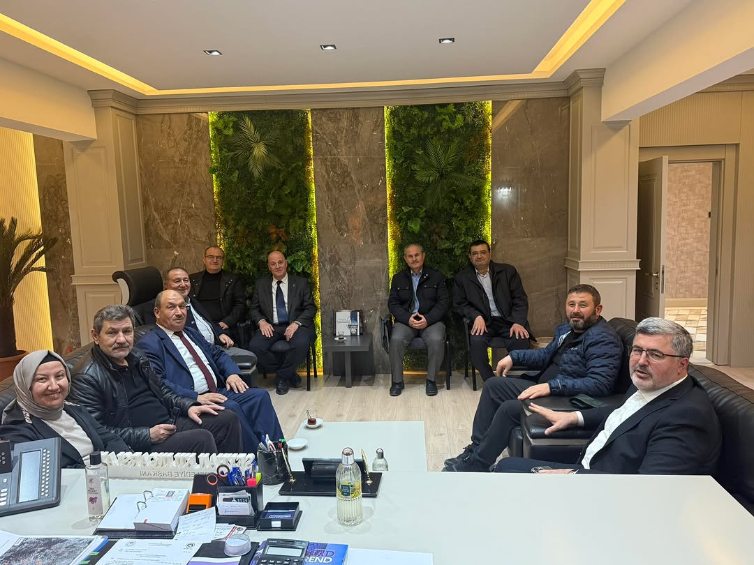 Afyonkarahisar İscehisar Belediye Başkanı Seyhan Kılıçarslan'ı Ziyaret Eden heyet Yatırım ve Projeleri Değerlendirdi
