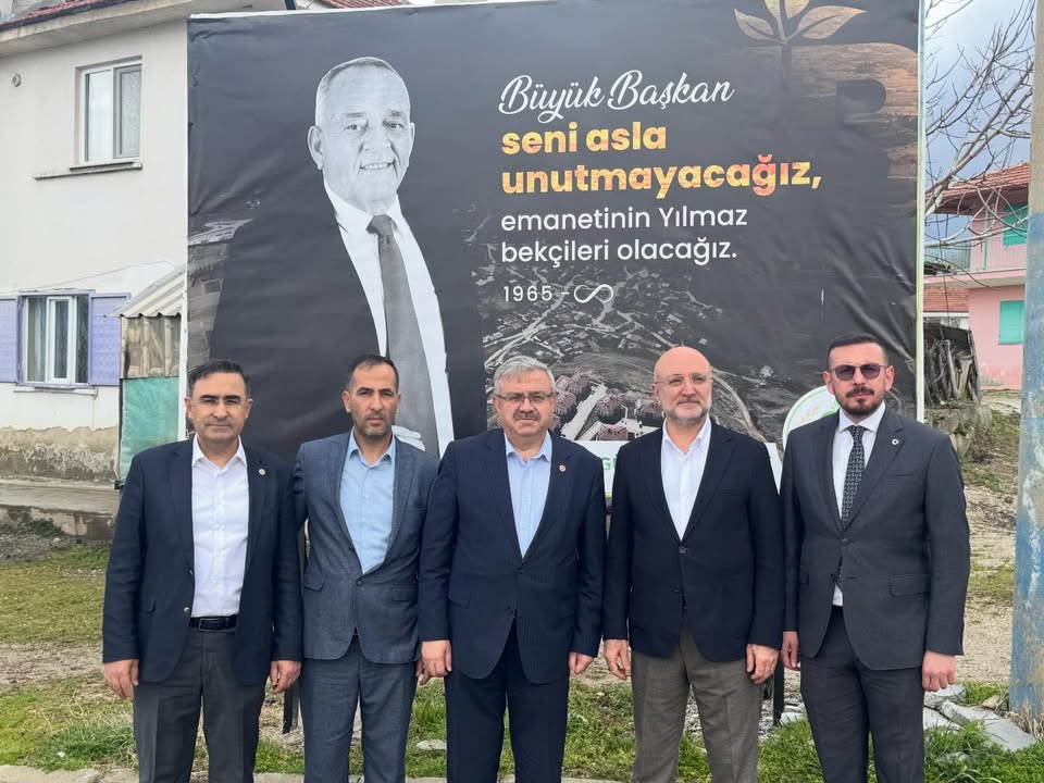 Afyonkarahisar Milletvekili Hasan Arslan, Güney Belediye Başkanı Ali Baran'ı Ziyaret Etti