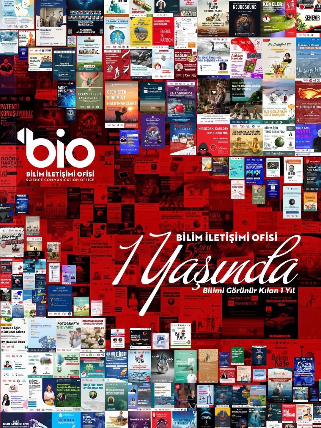 Afyonkarahisar Sağlık Bilimleri Üniversitesi AFSÜ Bilim İletişimi Ofisi 1 Yaşında!