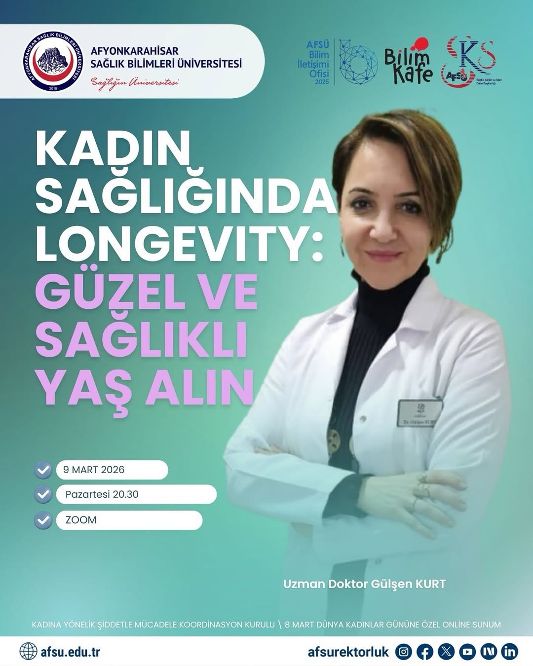 Afyonkarahisar Sağlık Bilimleri Üniversitesi AFSÜ'nün Sağlık İle İlgili Paylaşımı