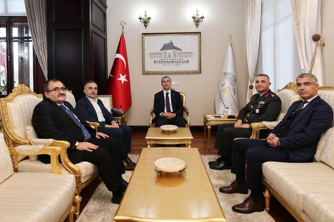 Afyonkarahisar Valiliği'nden Vali Dr. Naci Aktaş'a Ziyaret