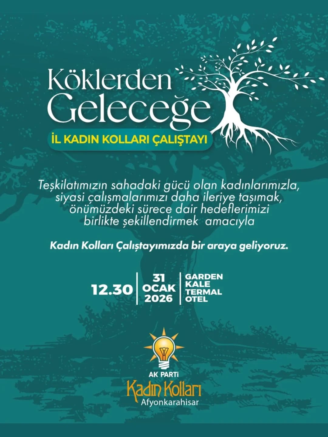 AK Parti Afyonkarahisar İl Kadın Kolları Çalıştayı Düzenleniyor