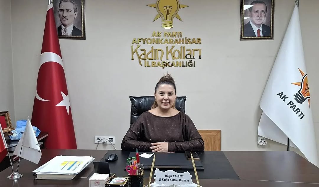 AK Parti Afyonkarahisar İl Kadın Kolları'ndan Nöbetçi Yönetim Kurulu Üyesi Kübra Candan'a Destek
