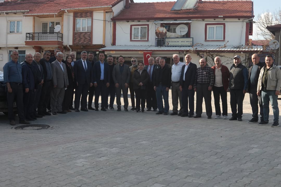 Ak Parti Afyonkarahisar Milletvekili Ali Özkaya, Belediye Başkanı Ali Baran'ı Ziyaret Etti