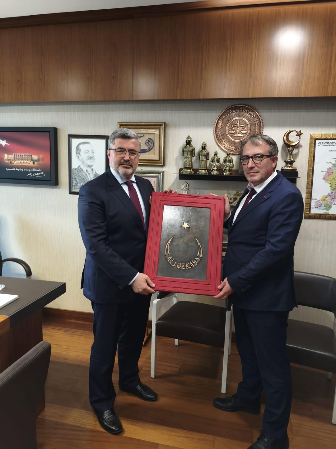 Ak Parti Afyonkarahisar Milletvekili Ali Özkaya'dan Dr. Sabri Ceylan Ziyareti