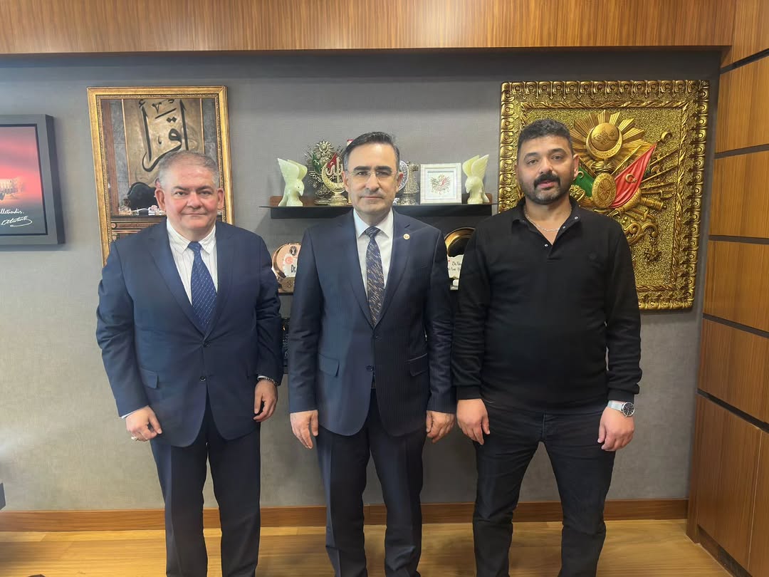 Ak Parti Milletvekili Hasan Arslan, DSİ Balıkesir Sondaj Şube Müdürü ve Serkan Erdoğan'ı TBMM'de Ağırladı