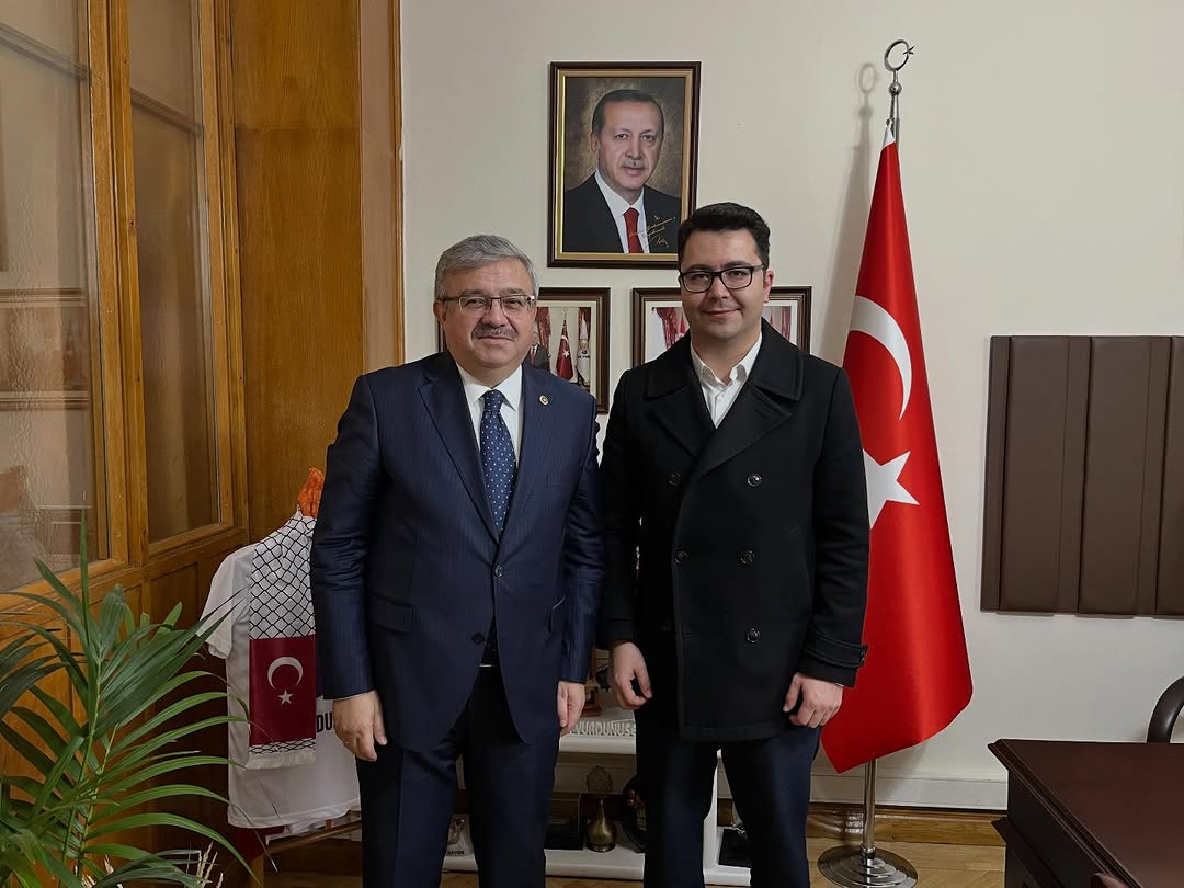 Ak Parti Milletvekili Hüseyin Çelik TBMM'de Misafir Edildi