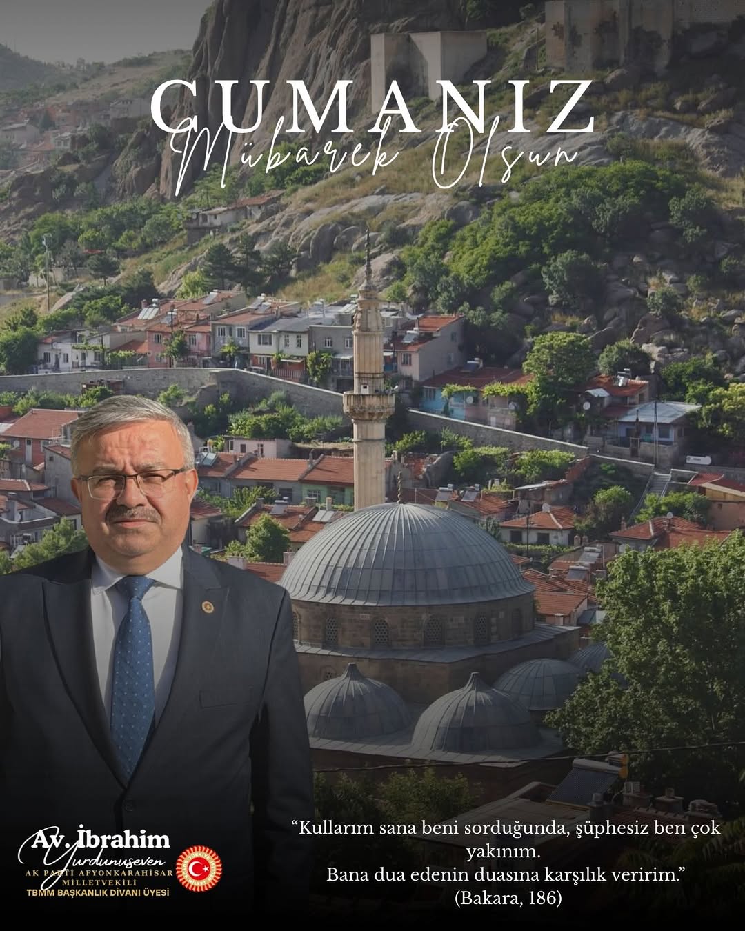 Ak Parti Milletvekili İbrahim Yurdunuseven'den Anlamlı Paylaşım: 'Gevşeklik Göstermeyin, Üzüntüye Kapılmayın'