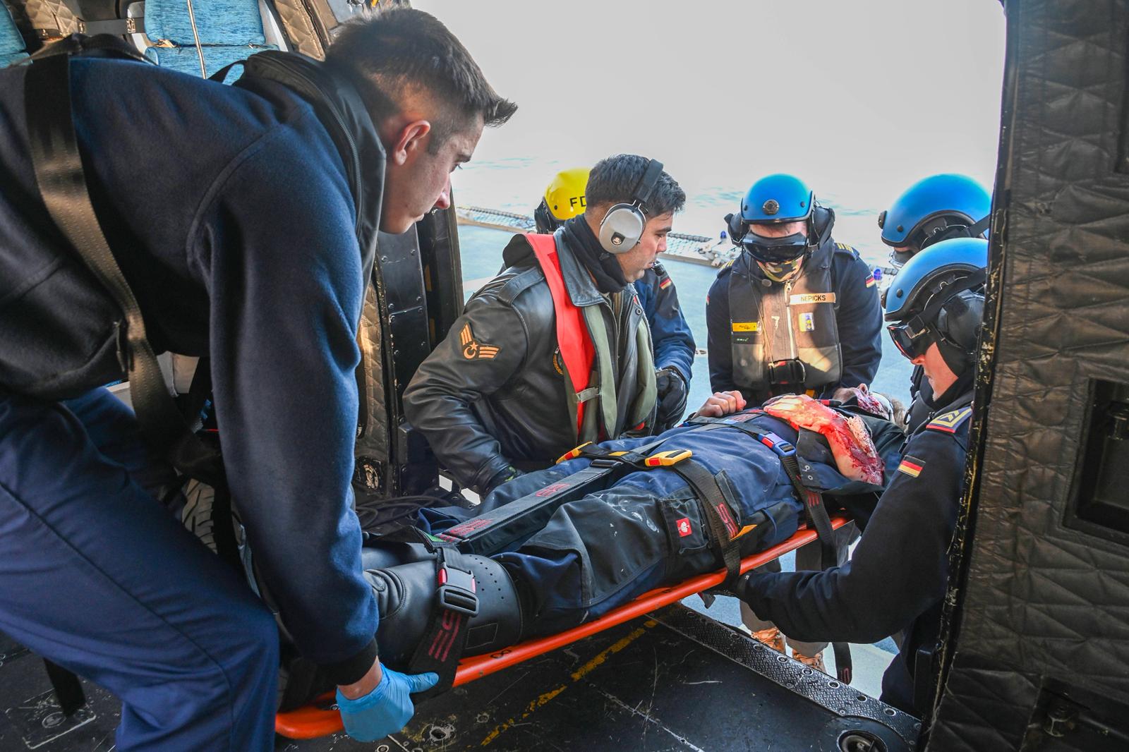 Anadolu Türk Deniz Görev Kuvveti Tatbikatta