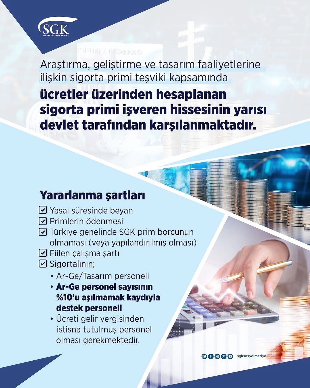 Araştırma, Geliştirme ve Tasarım Faaliyetlerine İlişkin Sigorta Prim Teşviki