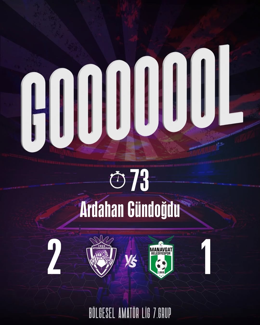Ardahan Gündoğdu'dan Muhteşem Gol!