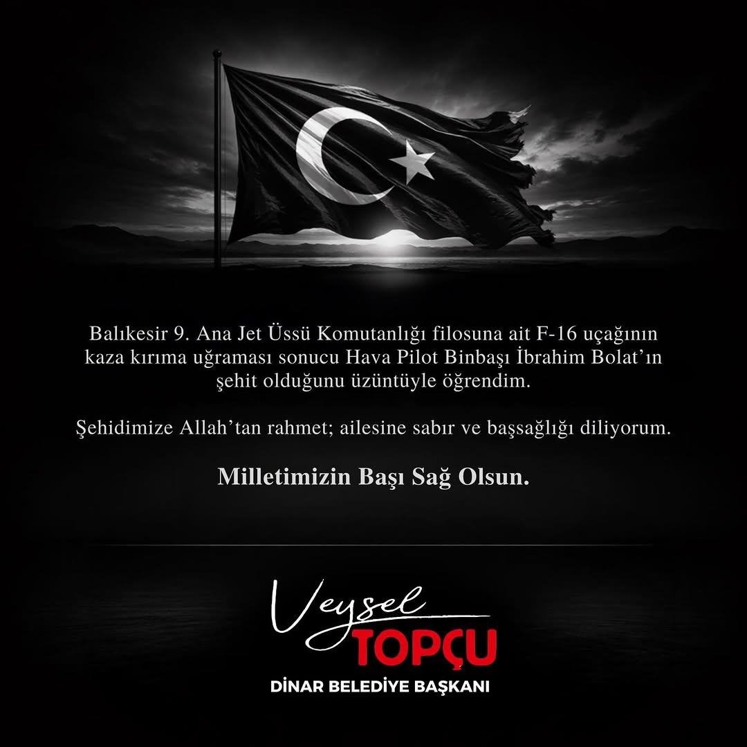 Balıkesir 9. Ana Jet Üssü'nde F-16 Uçağının Kaza Kırıma Uğraması