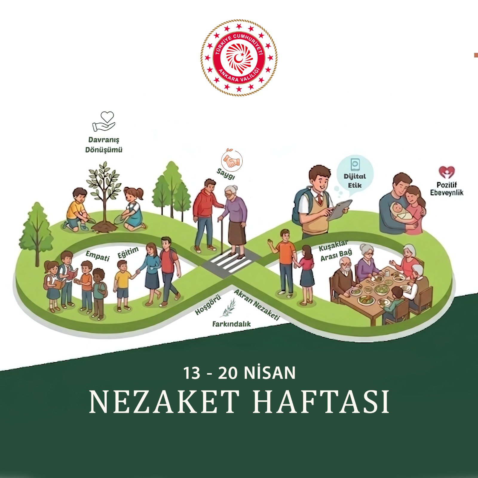 Başkentte nezaket kültürü oluşturma adımları atılıyor