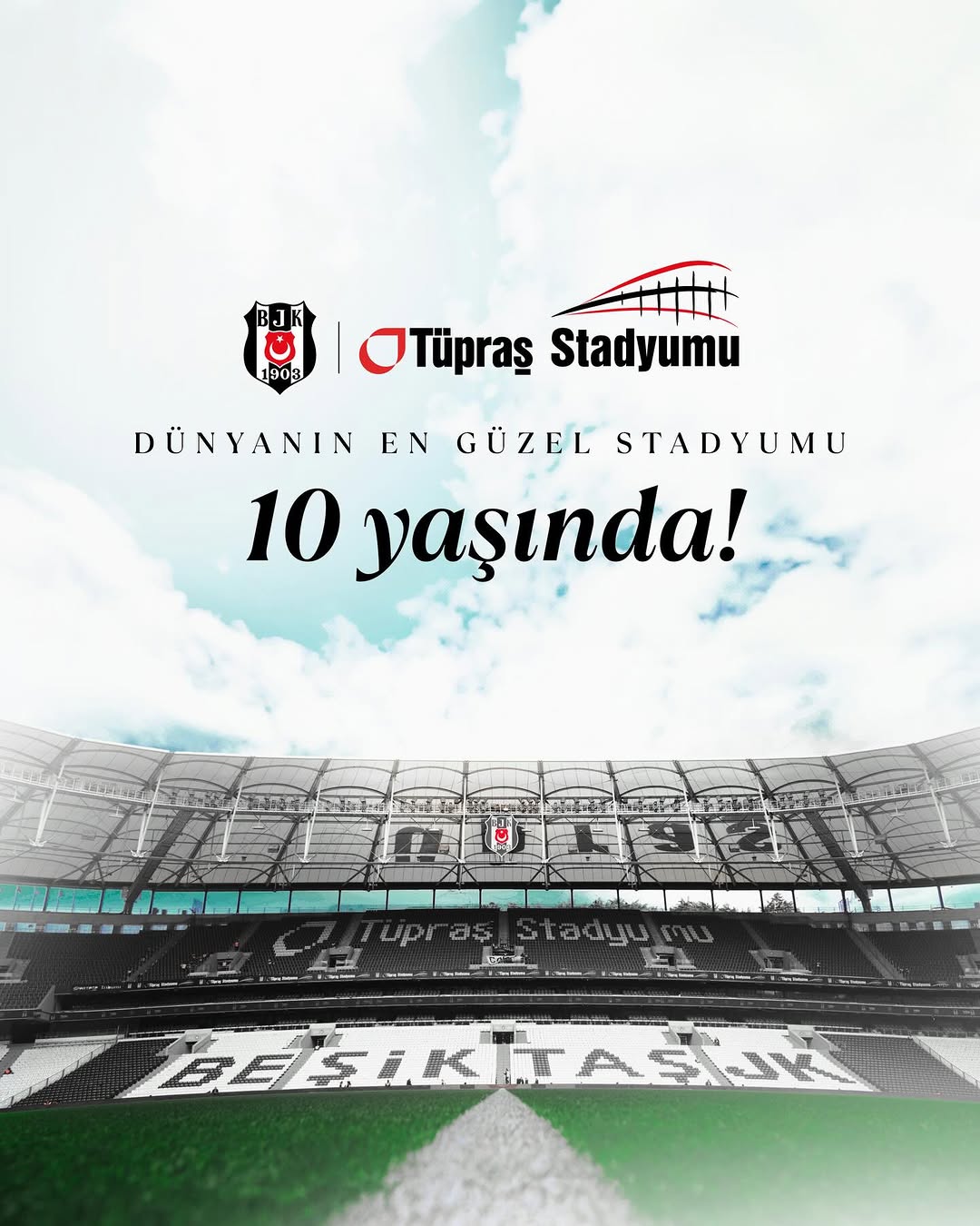Beşiktaş'ın Vodafone Park Stadyumu 10 Yaşında!