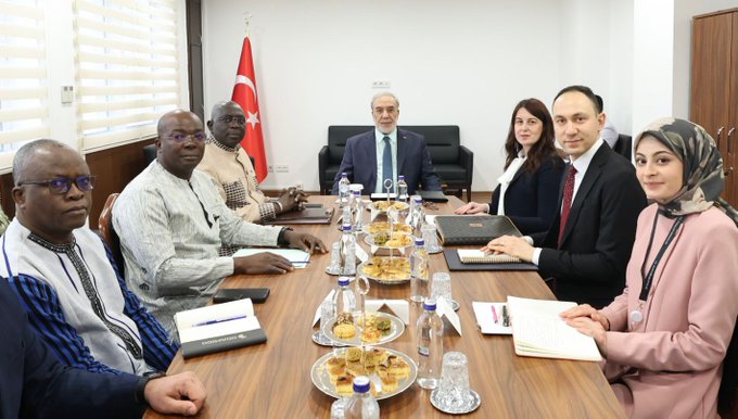 Burkina Faso Heyeti ile Görüşme