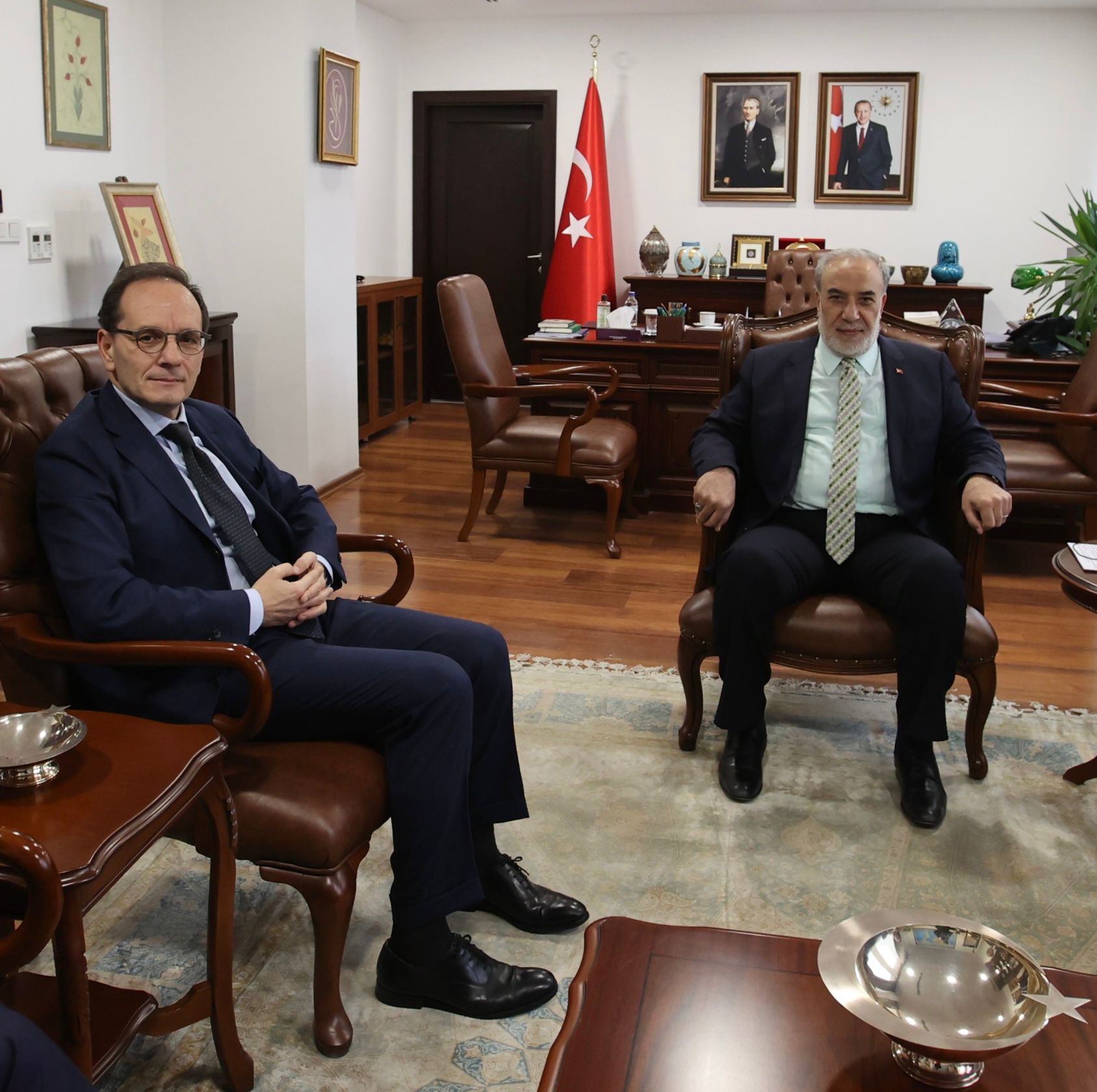 Büyükelçi Kulaklıkaya'dan İtalya'ya Ziyaret