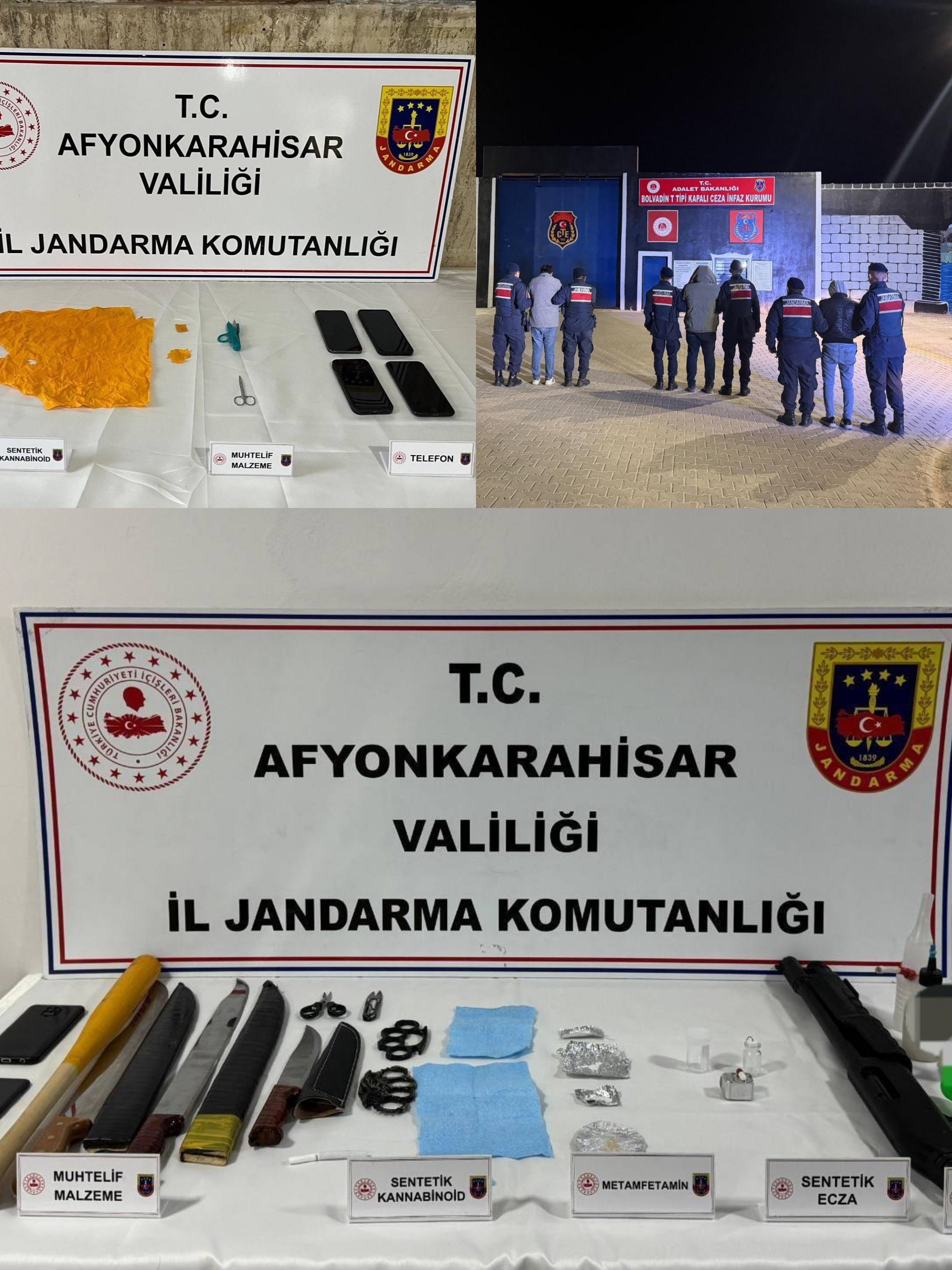 Çok Sayıda Uyuşturucu ve Suç Unsuru Ele Geçirildi