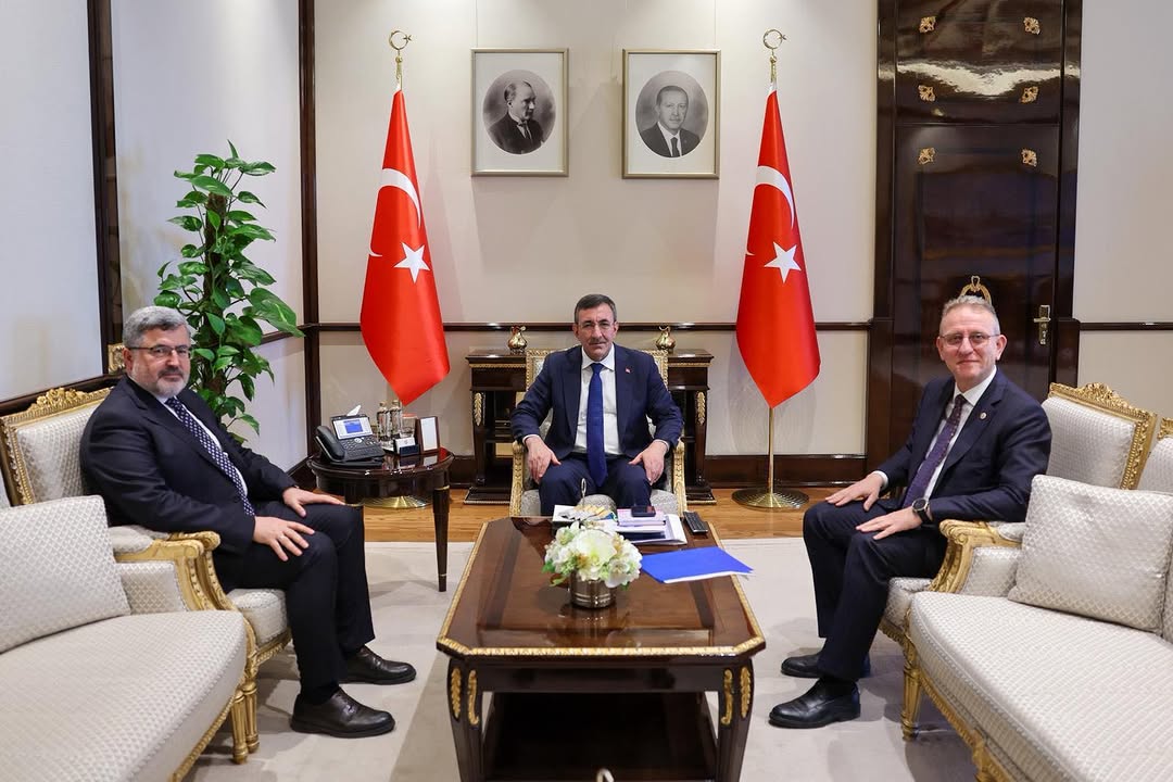 Cumhurbaşkanı Yardımcısı Cevdet Yılmaz ve Kütahya Milletvekili Mehmet Demir Ziyareti