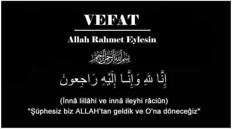 Döğer Belediyesi'nden Başsağlığı Mesajı: Niyazi Ceylan Vefat Etti
