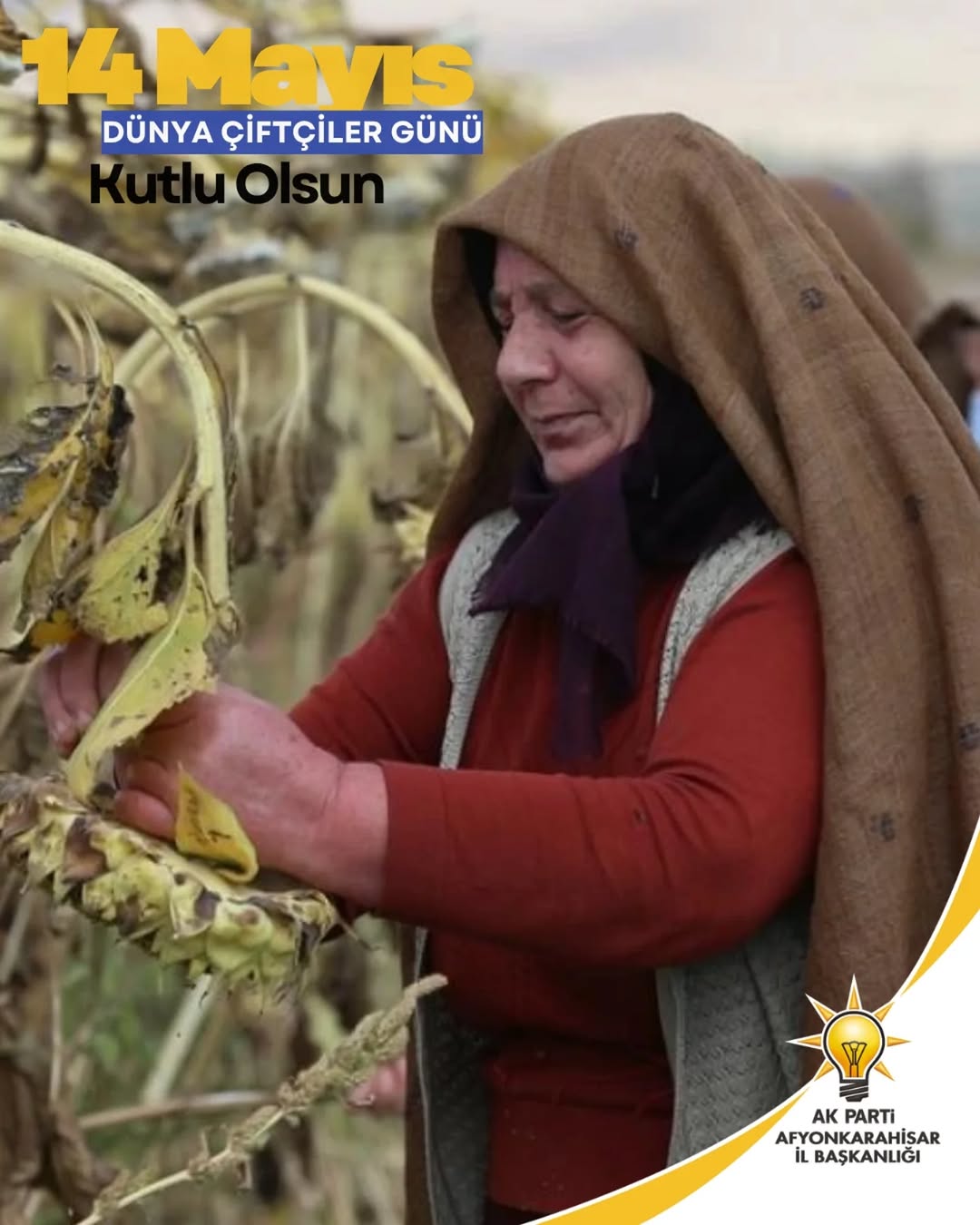 Dünya Çiftçiler Günü Kutlu Olsun - AK Parti Afyonkarahisar İl Başkanlığı Açıklaması