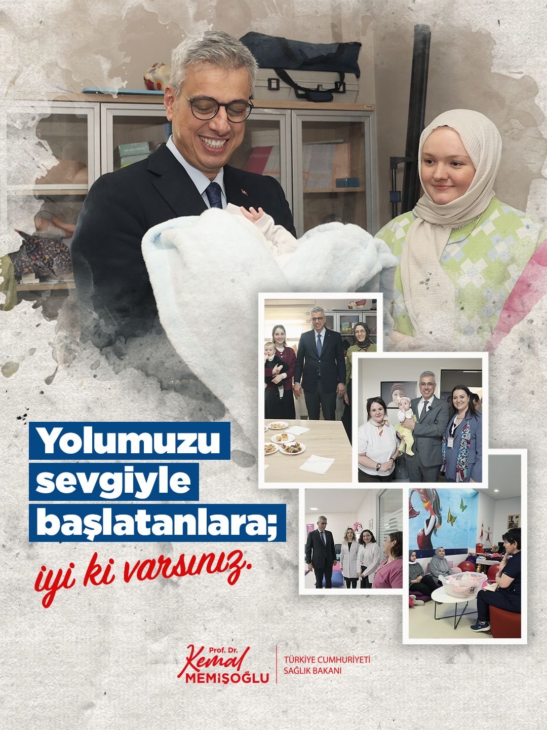 Ebeler Haftası'nda ebe ve hemşirelere teşekkür