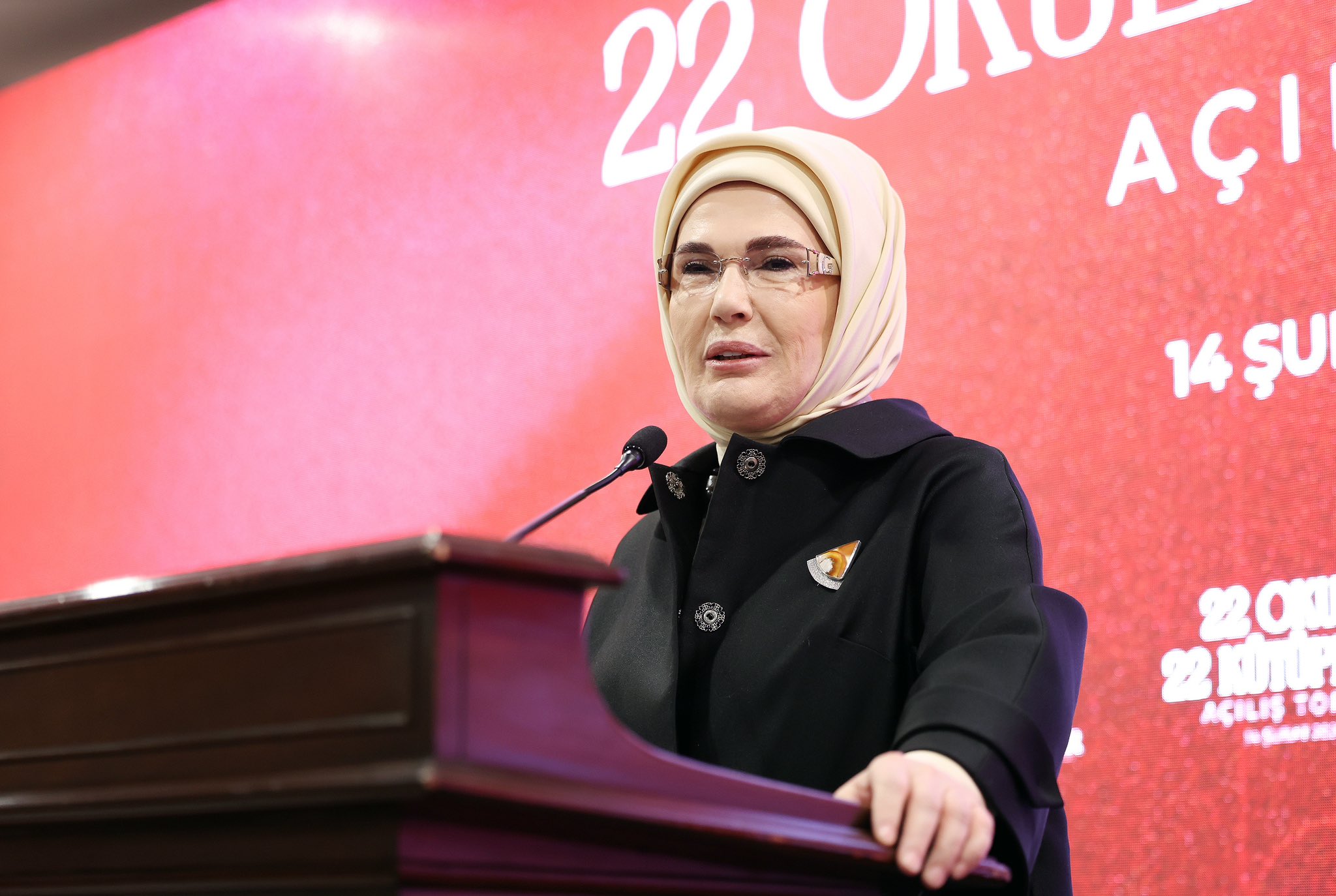 Emine Erdoğan'dan Kütüphane Projesi