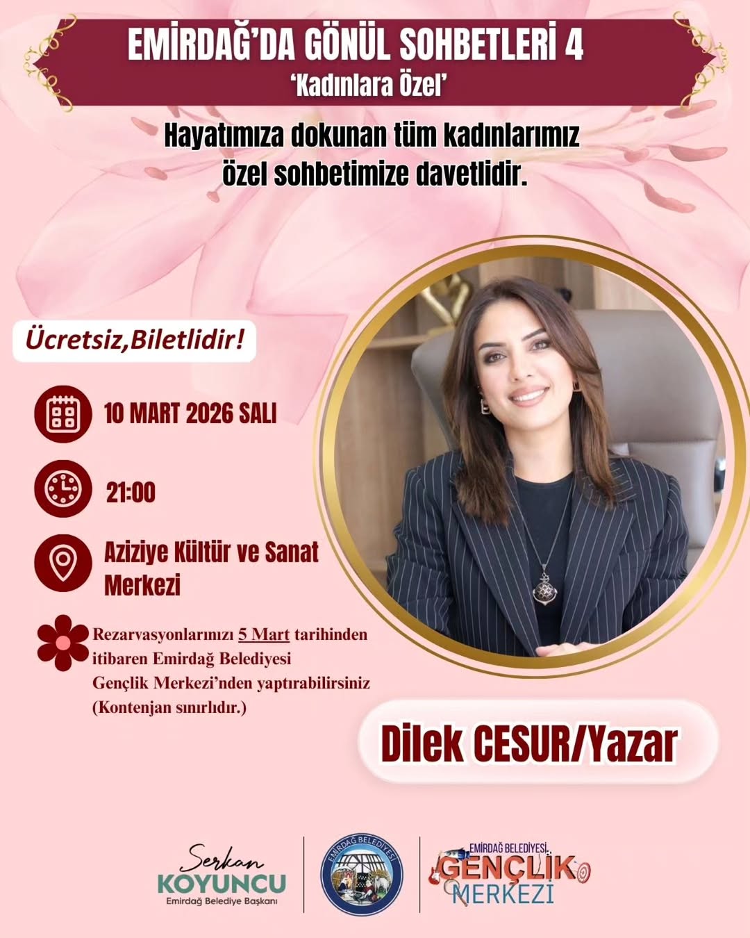 Emirdağ’da Kadınlar Günü’ne Özel Gönül Sohbeti