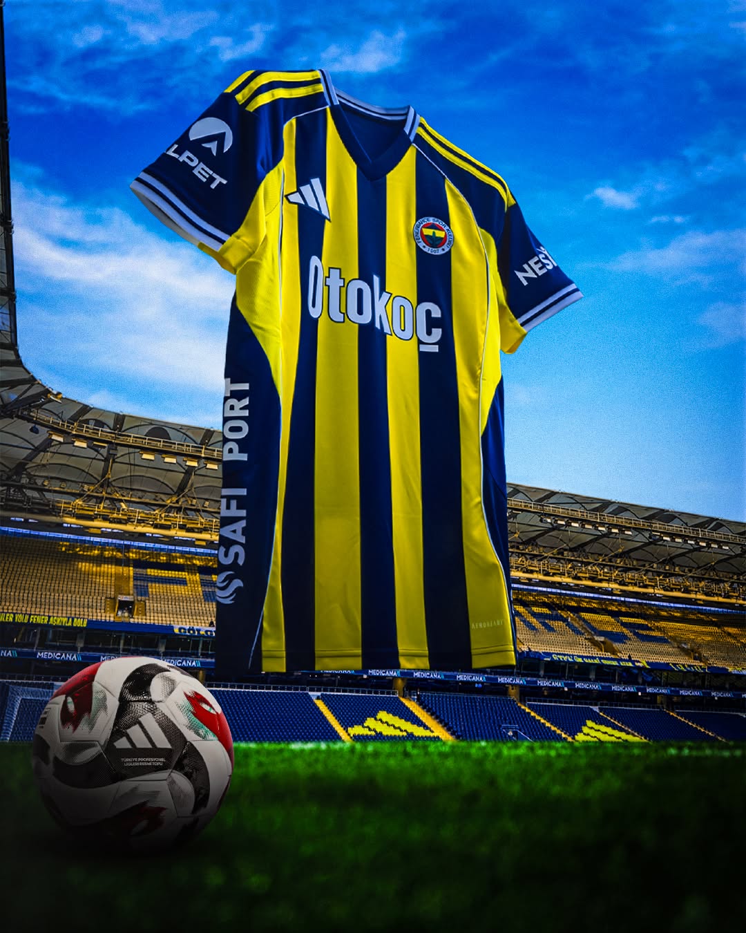 Fenerbahçe, Adidas ve Fenerium İş Birliği ile Özel Forma ve Ekipmanlarını Tanıttı