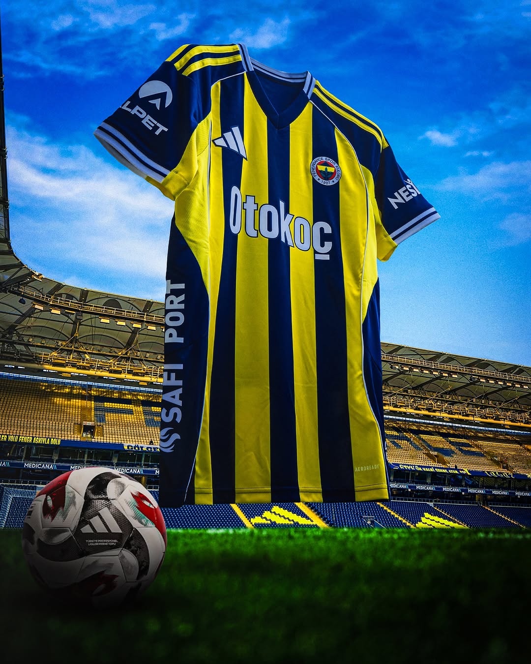 Fenerbahçe'nin Adidas ve Fenerium İş Birliği ile Hazırladığı Özel Forma Sahada!