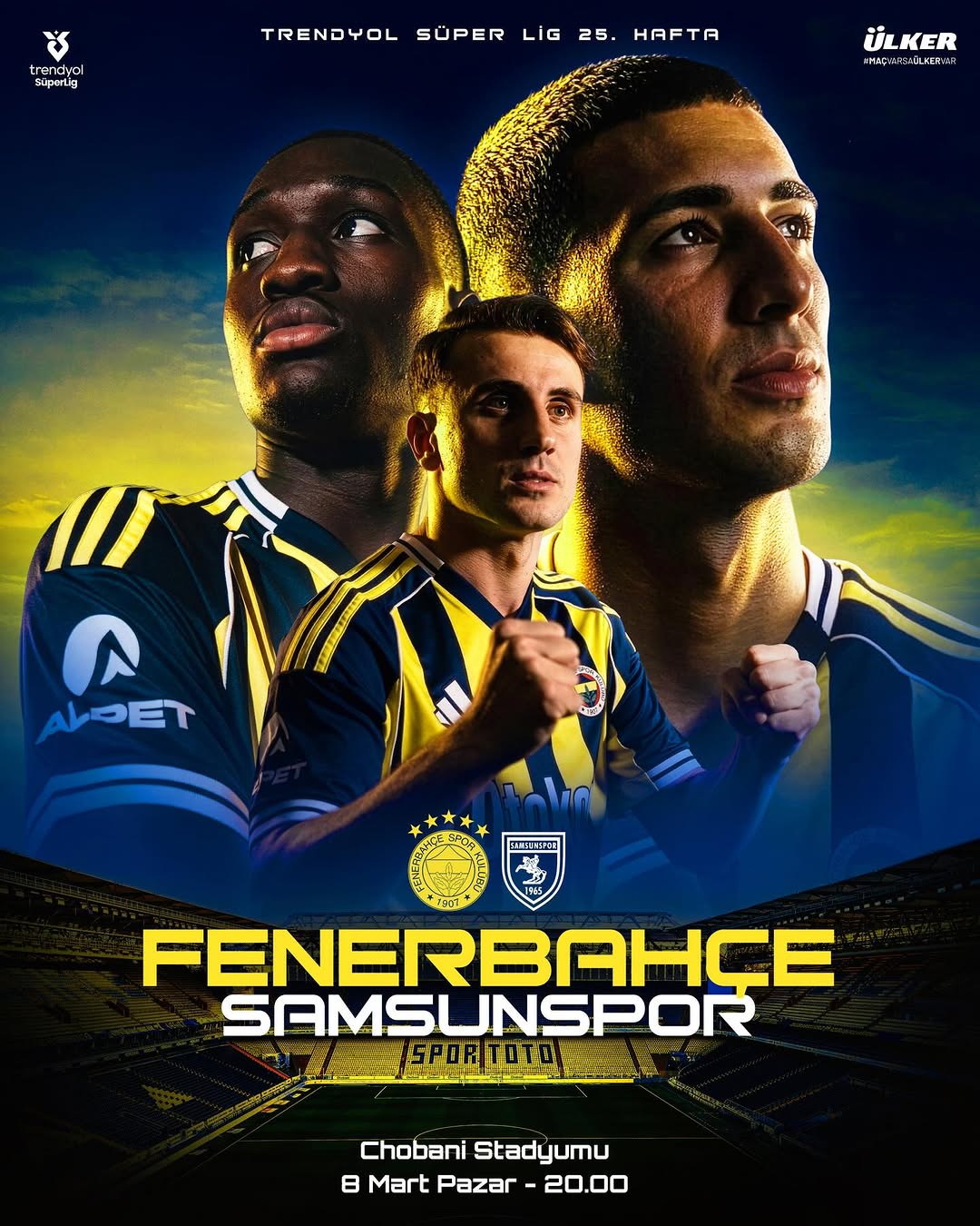 Fenerbahçe, Samsunspor'u Konuk Edecek!