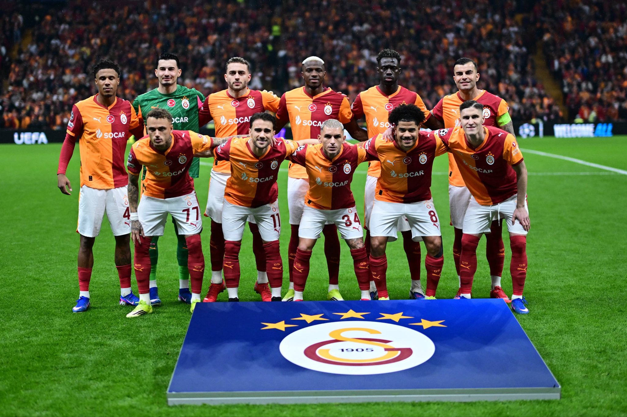 Galatasaray'dan Şampiyonlar Ligi Başarısı