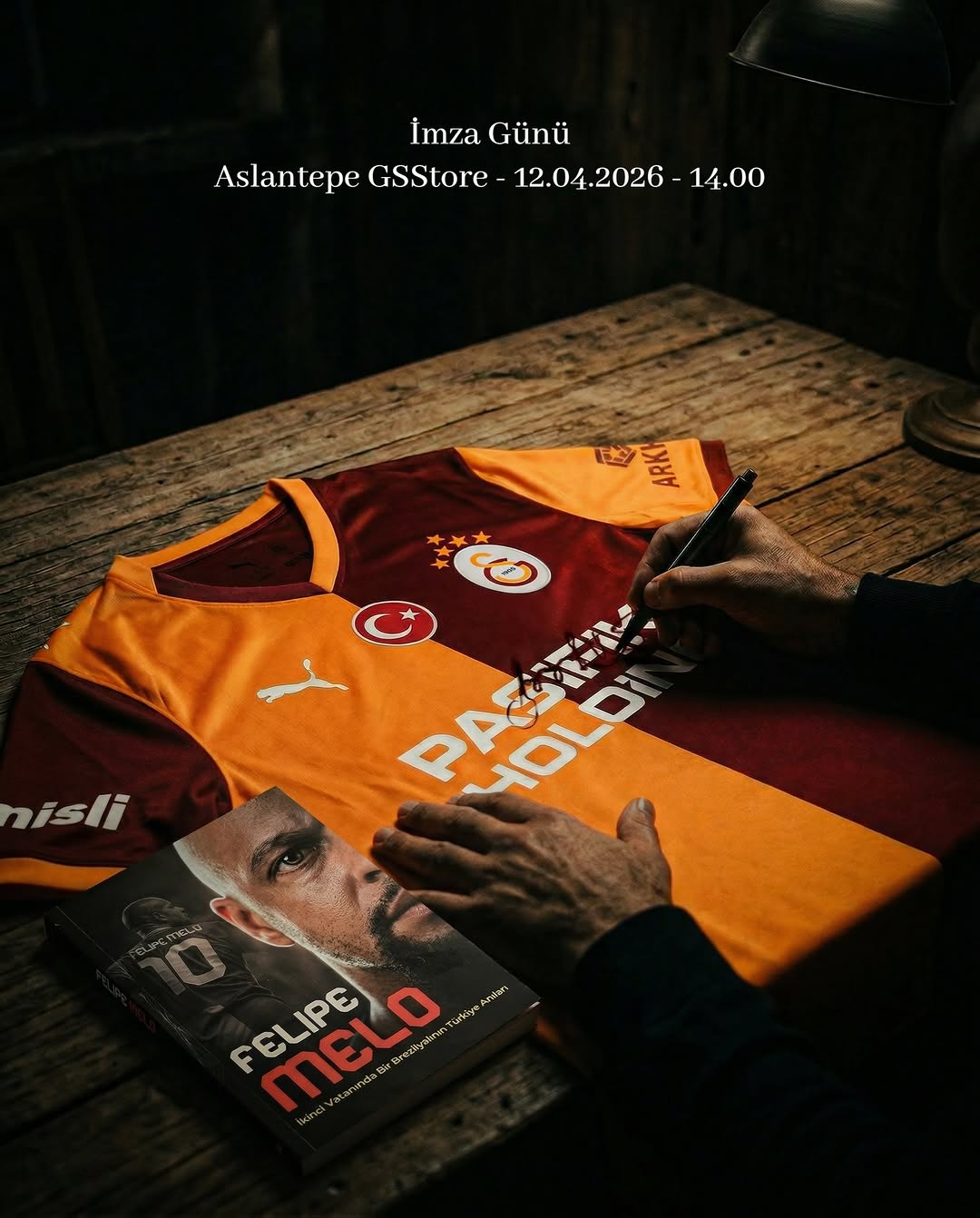 Galatasaray, Efsane Oyuncu Felipe Melo İle İmza Gününde Buluşuyor