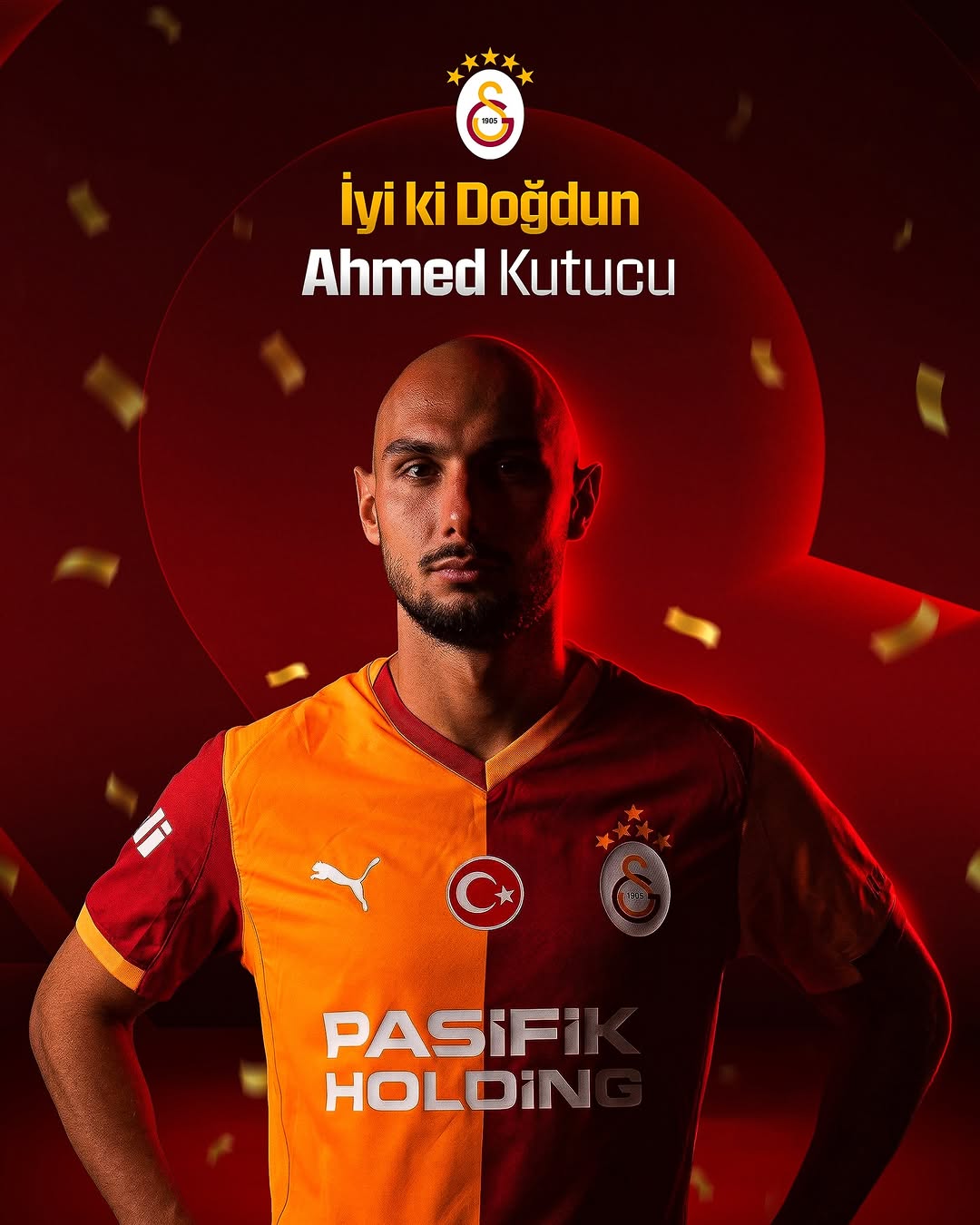 Galatasaray Futbolcusu Ahmed Kutucu'nun Doğum Günü Kutlaması