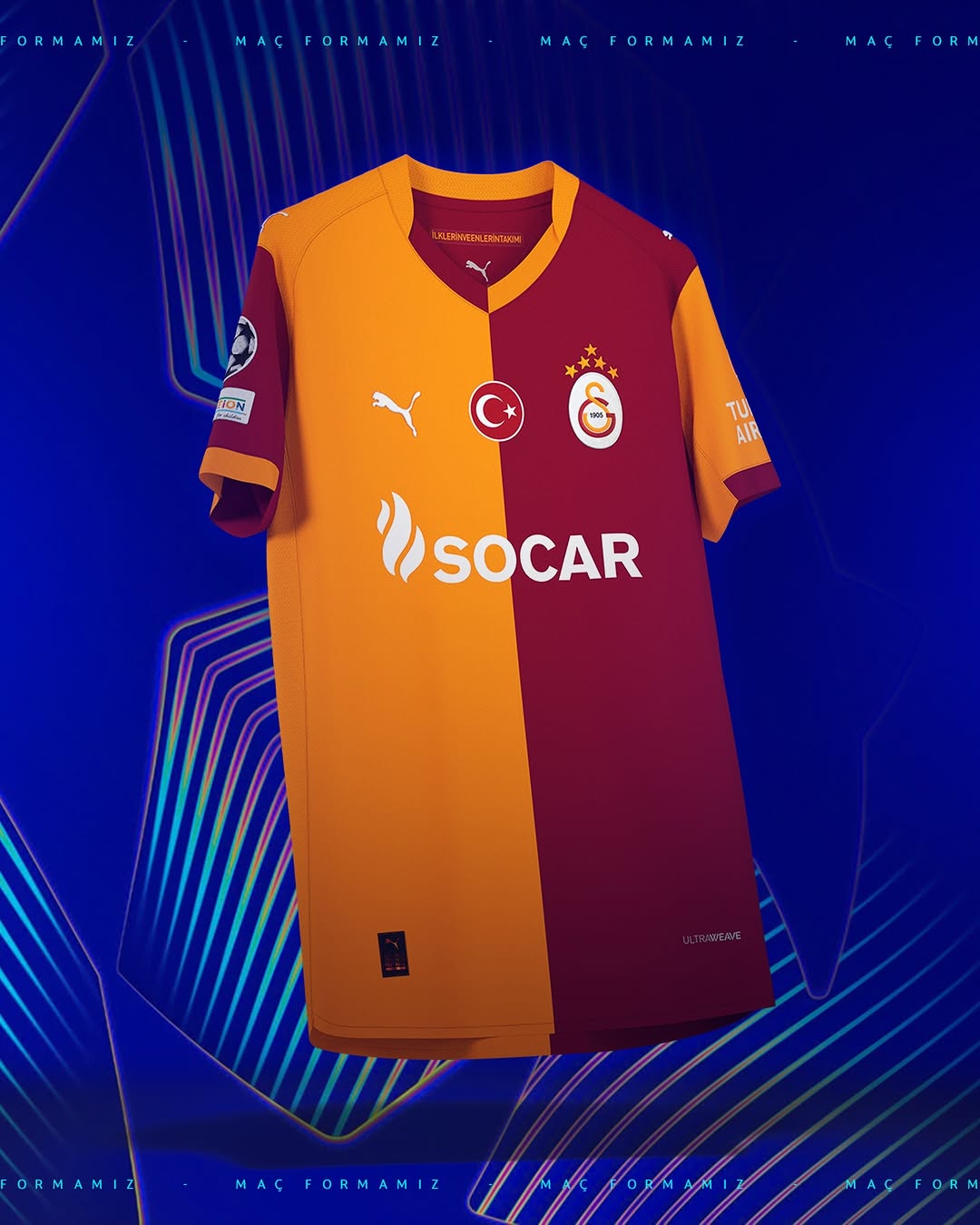 Galatasaray, Juventus Maçına Parçalı Formayla Çıkacak